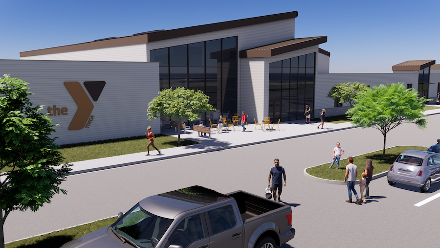 YMCA rendering
